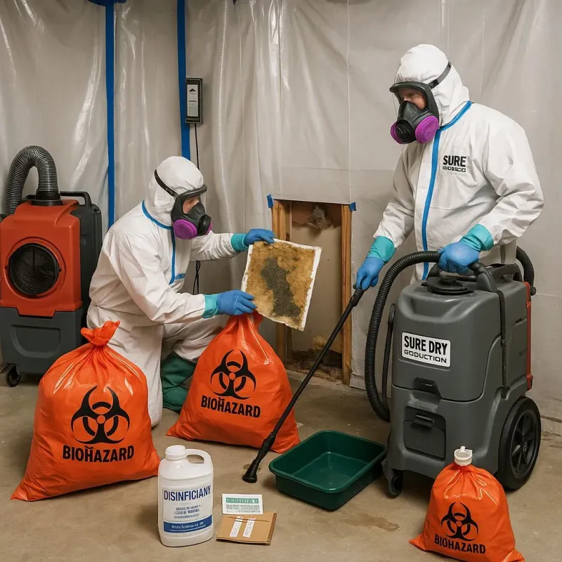 Contaminated Water Handling Protocols process in Ferriday, LA